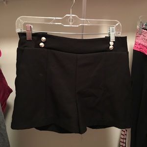 Black shorts